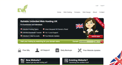 Desktop Screenshot of eva-hosting.com